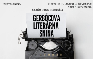 Súťaž Gerbócova literárna Snina