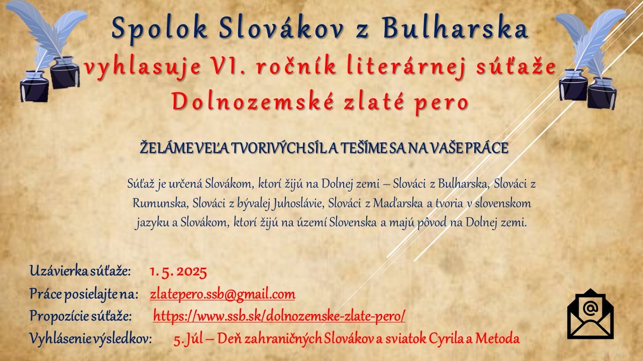 Plagát k súťaži, info v texte