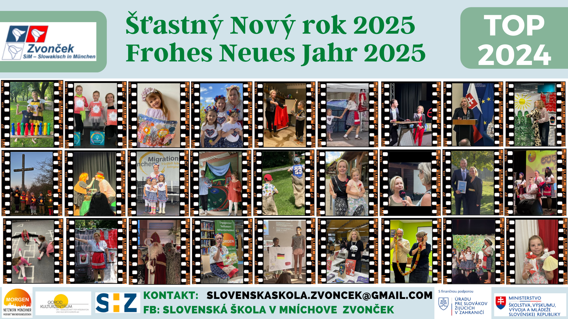 Novoročný pozdrav, info v texte
