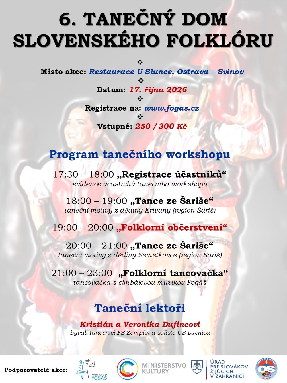6. Tanečný dom slovenského folklóru