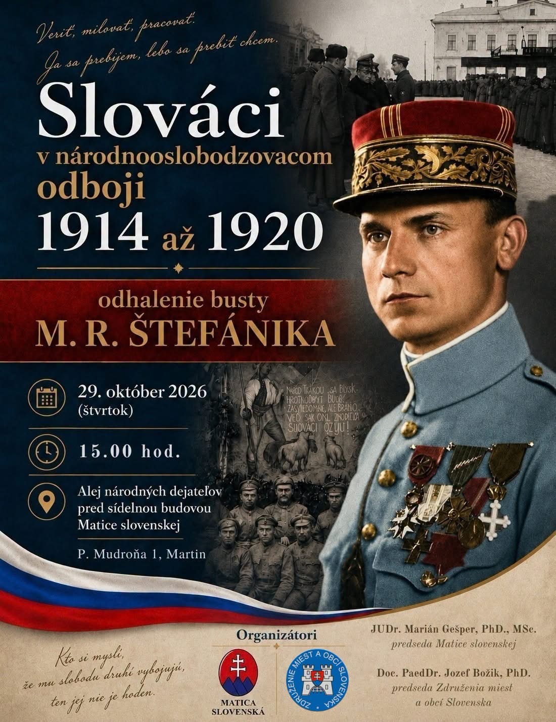 Slováci v národnooslobodzovacom boji 1914 – 1920